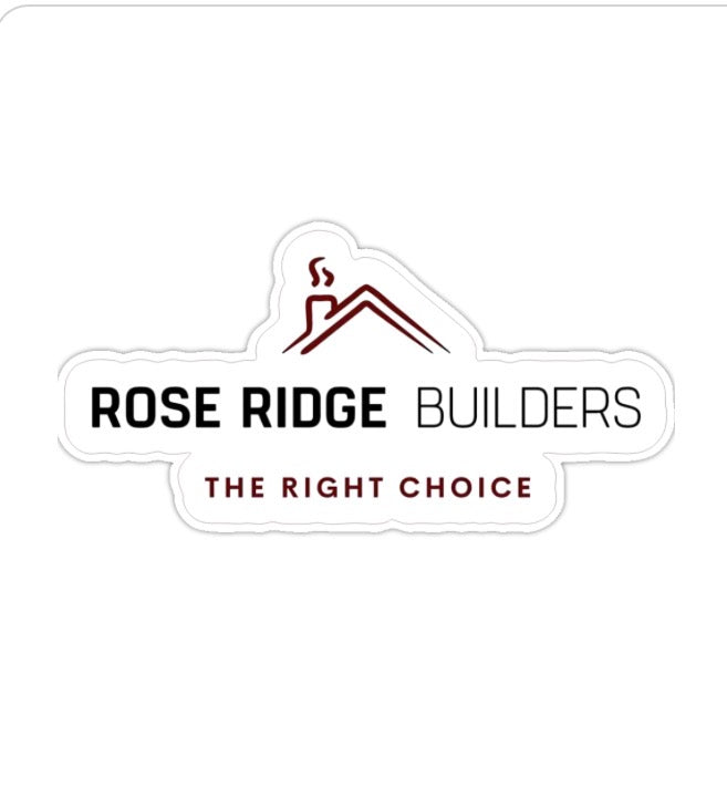 Rose Ridge Builders 5” Die-Cut Stickers